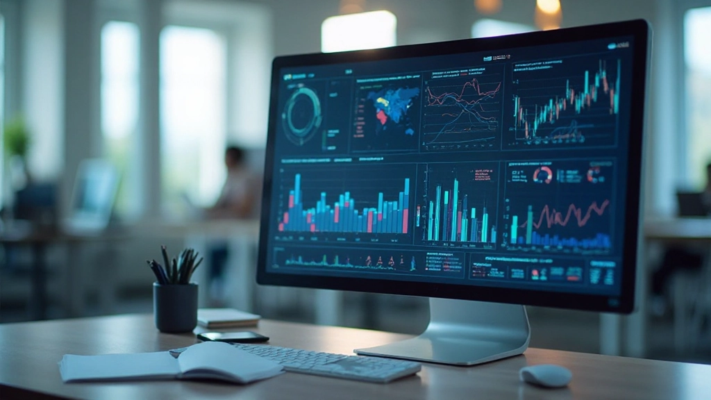 Пример эффективного дашборда с визуализацией метрик