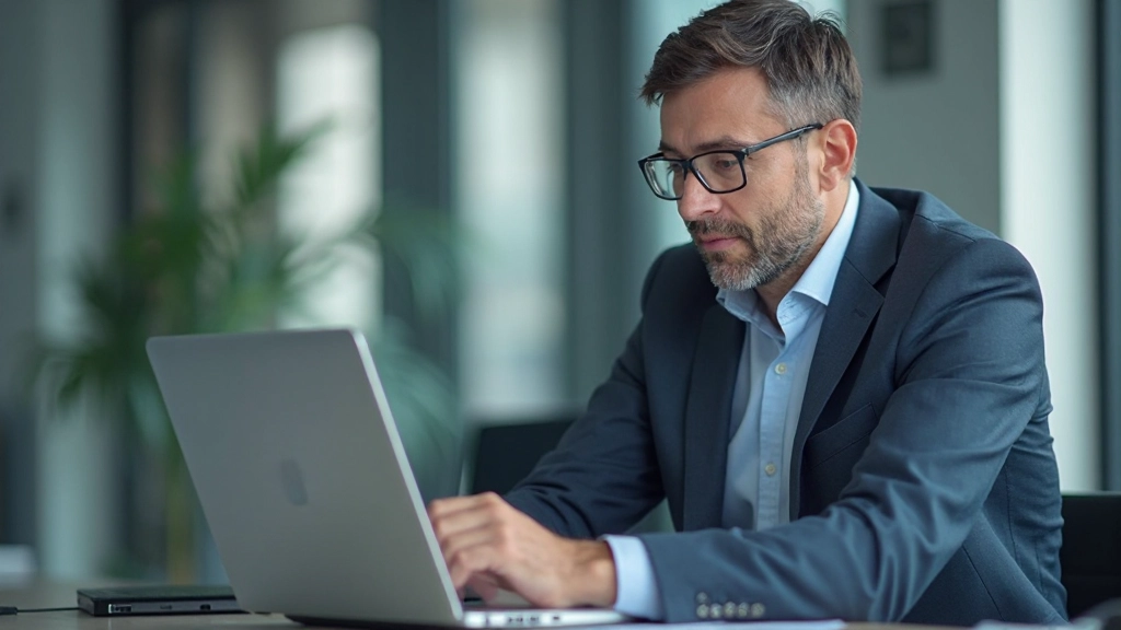 Специалист по качеству данных проверяет информацию в базе данных, убедясь в точности и целостности аналитических сведений